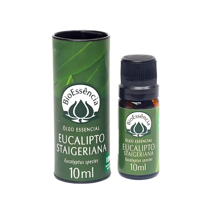 Óleo Essencial De Eucalipto Staigeriana BioEssência 10ml